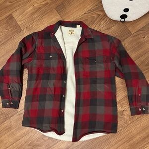 RedHead Red and Black Plaid Shirt